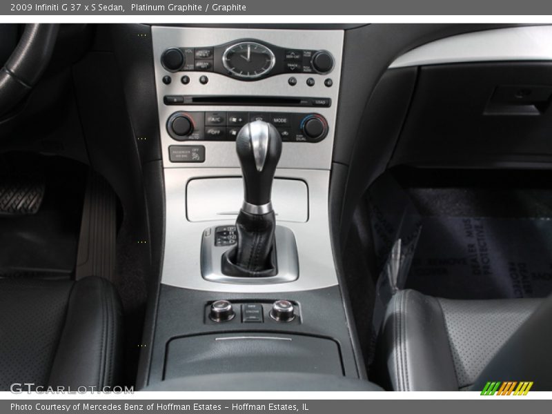 Platinum Graphite / Graphite 2009 Infiniti G 37 x S Sedan