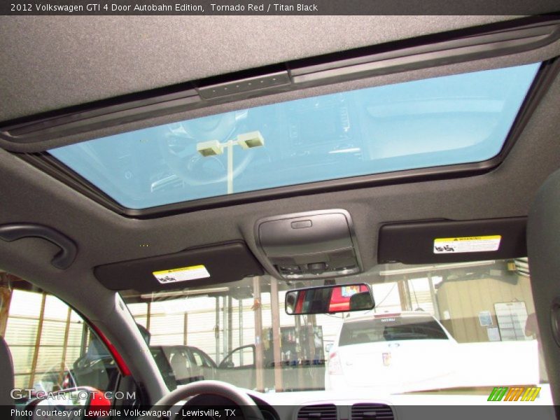 Tornado Red / Titan Black 2012 Volkswagen GTI 4 Door Autobahn Edition
