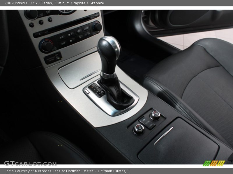 Platinum Graphite / Graphite 2009 Infiniti G 37 x S Sedan