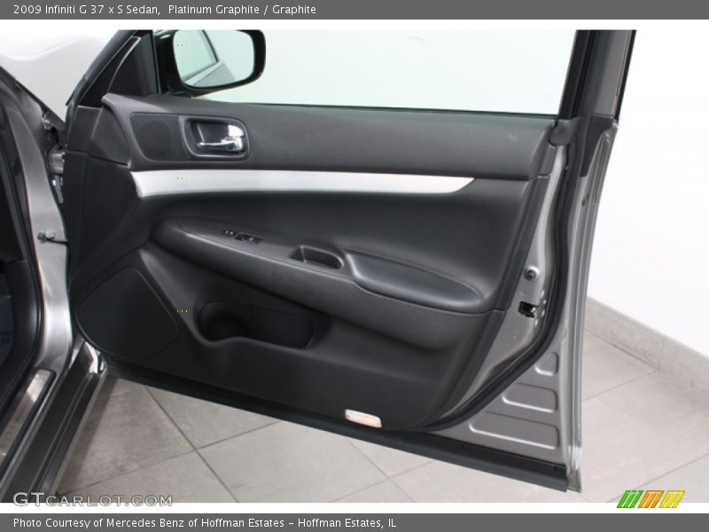 Platinum Graphite / Graphite 2009 Infiniti G 37 x S Sedan