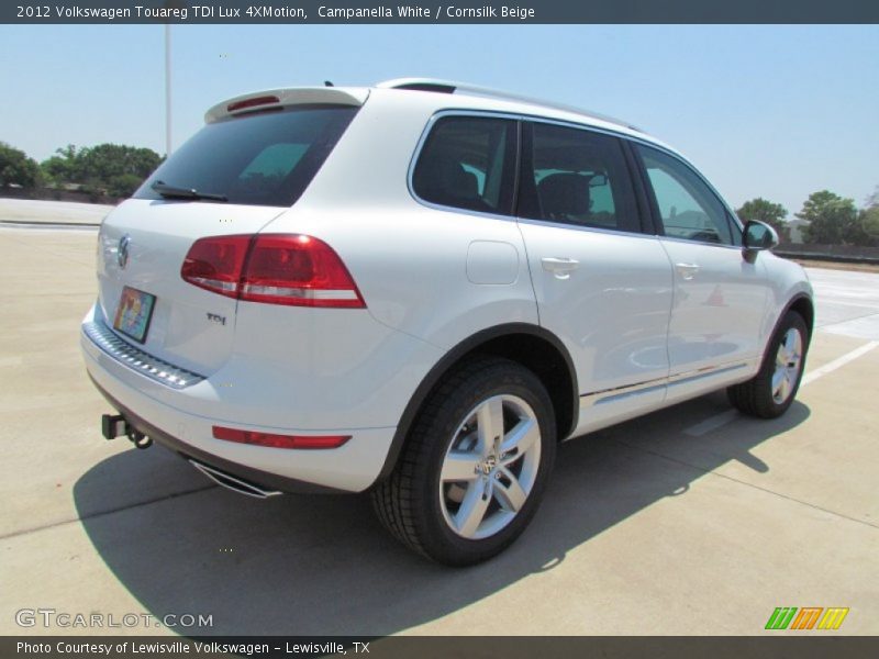 Campanella White / Cornsilk Beige 2012 Volkswagen Touareg TDI Lux 4XMotion