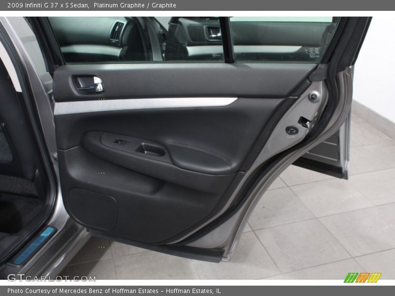 Platinum Graphite / Graphite 2009 Infiniti G 37 x S Sedan