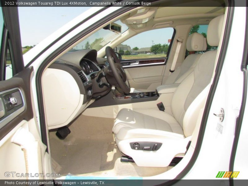 Campanella White / Cornsilk Beige 2012 Volkswagen Touareg TDI Lux 4XMotion