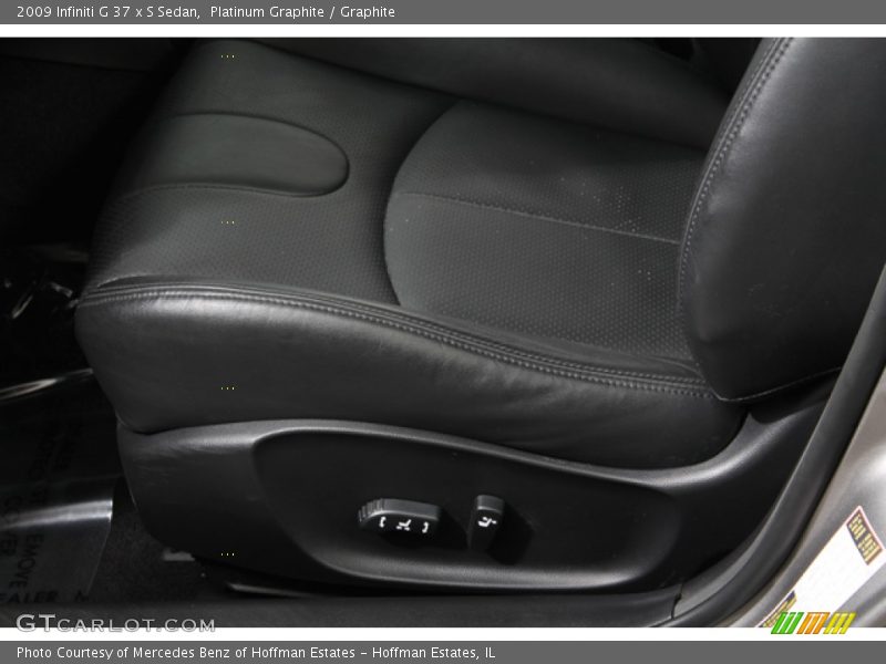 Platinum Graphite / Graphite 2009 Infiniti G 37 x S Sedan
