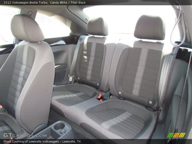 Rear Seat of 2012 Beetle Turbo