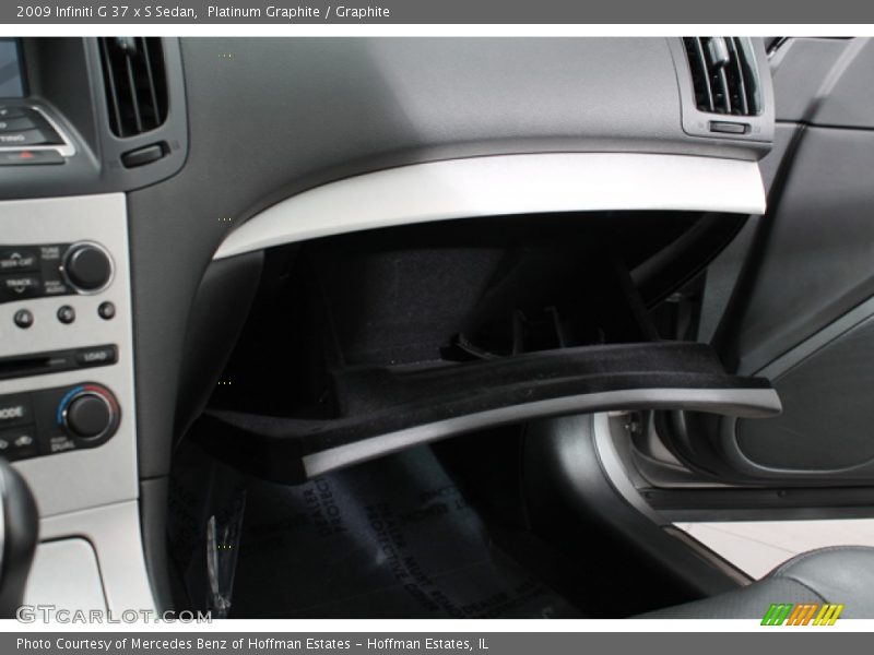 Platinum Graphite / Graphite 2009 Infiniti G 37 x S Sedan
