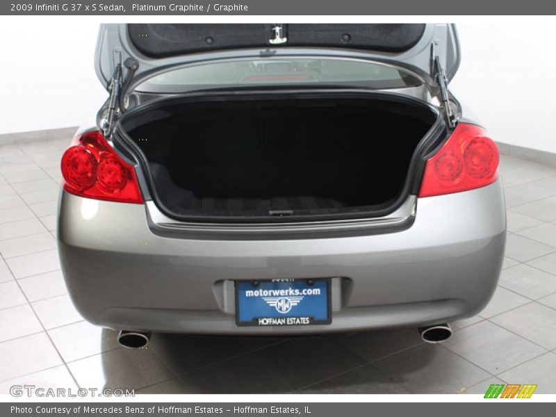 Platinum Graphite / Graphite 2009 Infiniti G 37 x S Sedan