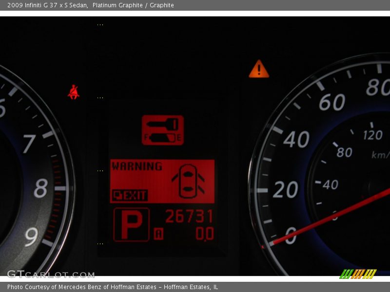 Platinum Graphite / Graphite 2009 Infiniti G 37 x S Sedan