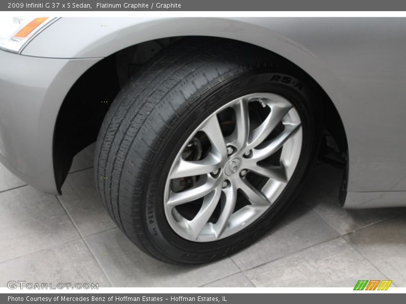 Platinum Graphite / Graphite 2009 Infiniti G 37 x S Sedan