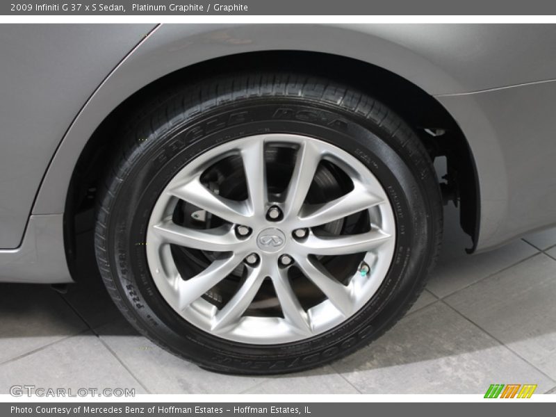 Platinum Graphite / Graphite 2009 Infiniti G 37 x S Sedan