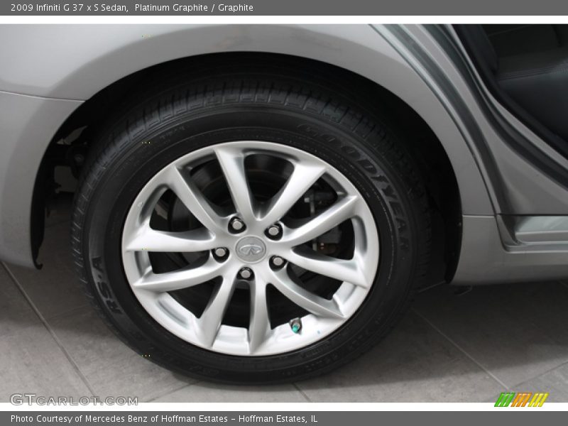 Platinum Graphite / Graphite 2009 Infiniti G 37 x S Sedan