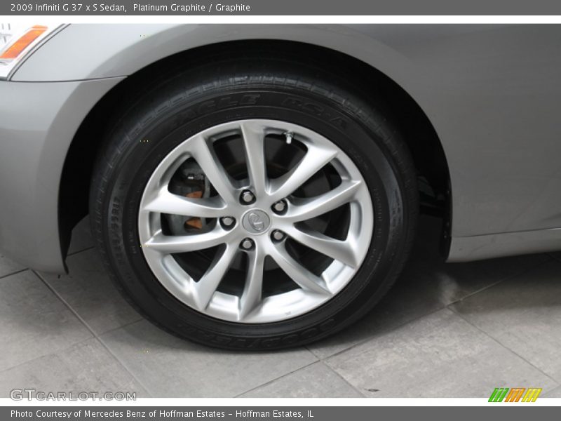 Platinum Graphite / Graphite 2009 Infiniti G 37 x S Sedan
