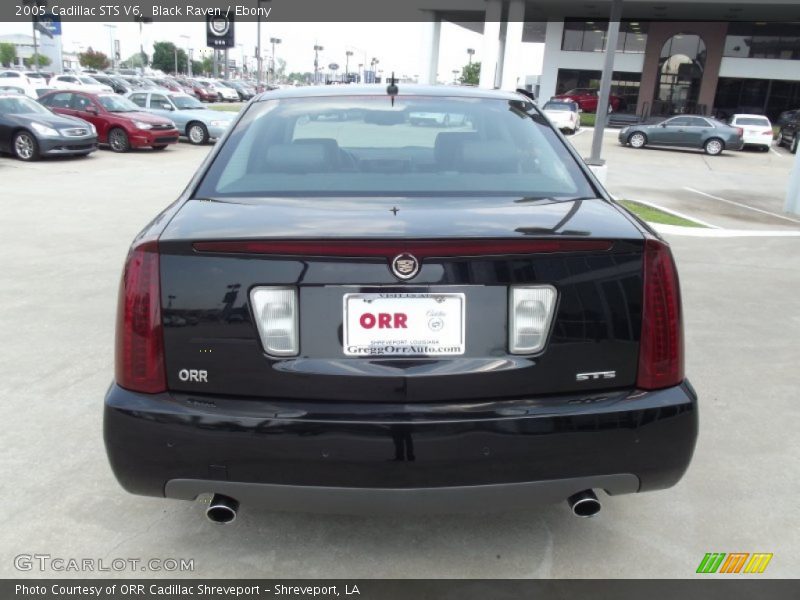 Black Raven / Ebony 2005 Cadillac STS V6