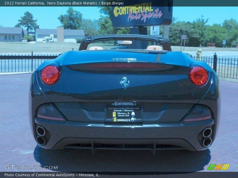 Nero Daytona (Black Metallic) / Beige (Beige) 2012 Ferrari California