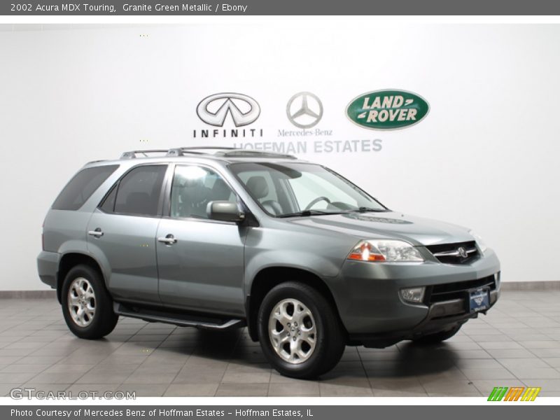 Granite Green Metallic / Ebony 2002 Acura MDX Touring