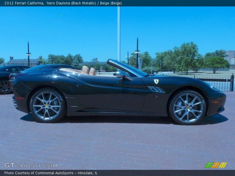 Nero Daytona (Black Metallic) / Beige (Beige) 2012 Ferrari California