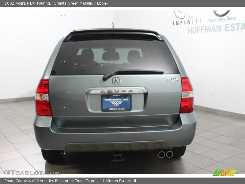 Granite Green Metallic / Ebony 2002 Acura MDX Touring