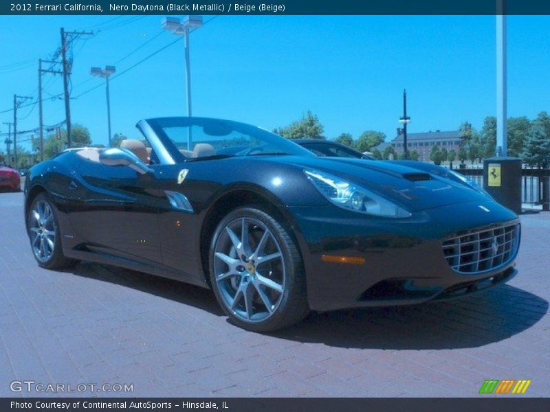 Nero Daytona (Black Metallic) / Beige (Beige) 2012 Ferrari California