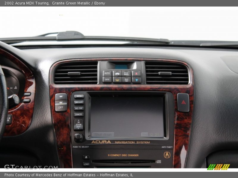 Granite Green Metallic / Ebony 2002 Acura MDX Touring