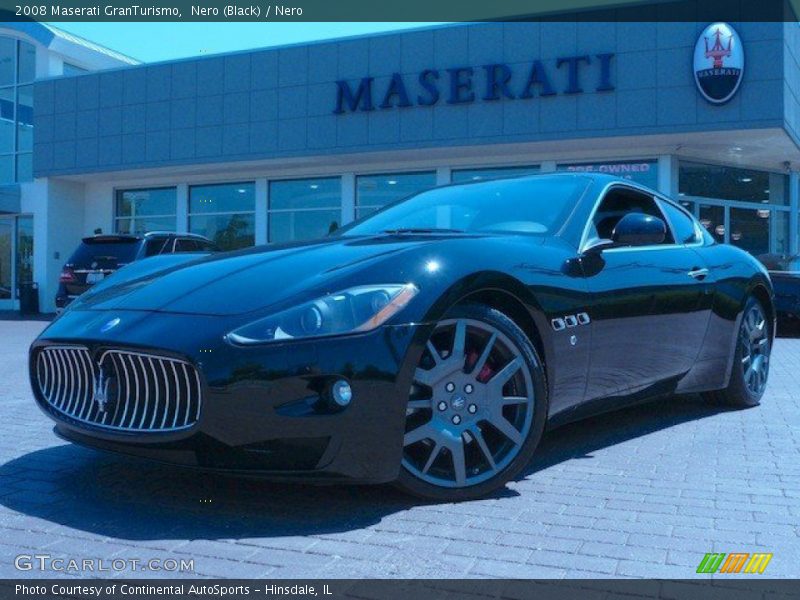 Nero (Black) / Nero 2008 Maserati GranTurismo