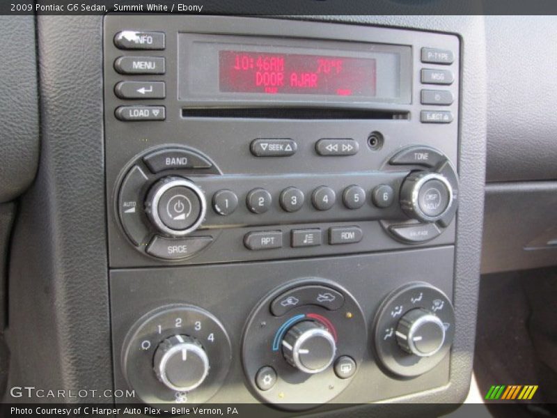 Controls of 2009 G6 Sedan
