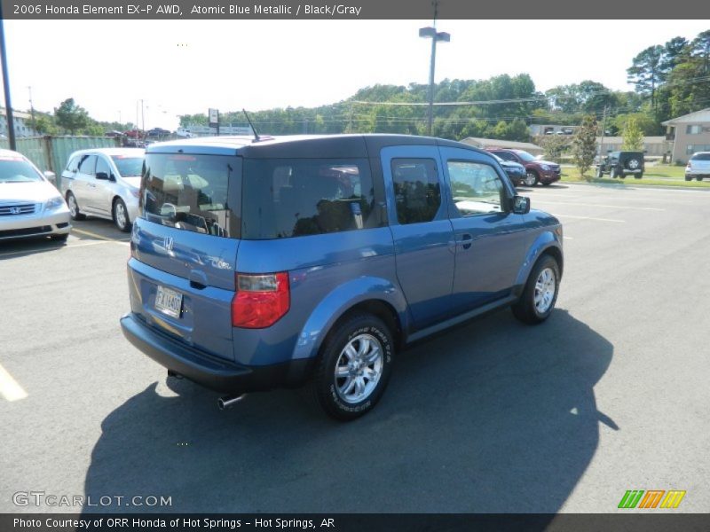 Atomic Blue Metallic / Black/Gray 2006 Honda Element EX-P AWD