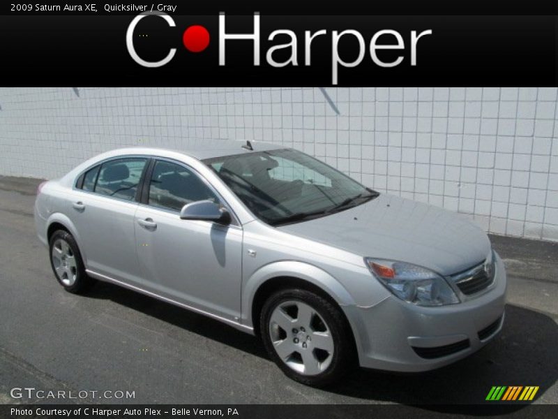 Quicksilver / Gray 2009 Saturn Aura XE