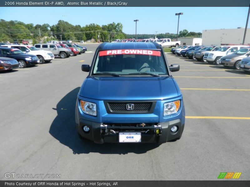 Atomic Blue Metallic / Black/Gray 2006 Honda Element EX-P AWD