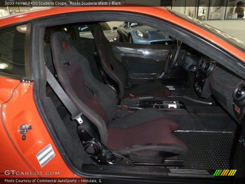  2009 F430 Scuderia Coupe Black Interior