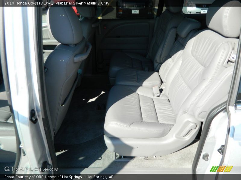 Alabaster Silver Metallic / Gray 2010 Honda Odyssey EX-L
