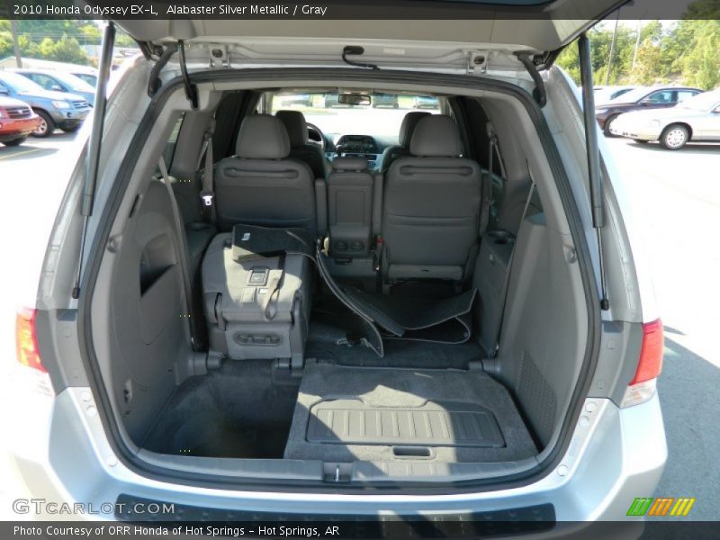Alabaster Silver Metallic / Gray 2010 Honda Odyssey EX-L