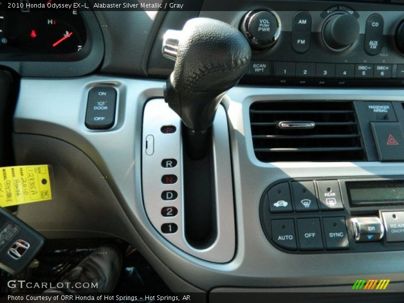Alabaster Silver Metallic / Gray 2010 Honda Odyssey EX-L