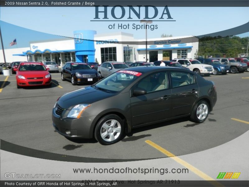 Polished Granite / Beige 2009 Nissan Sentra 2.0