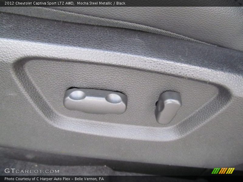 Mocha Steel Metallic / Black 2012 Chevrolet Captiva Sport LTZ AWD