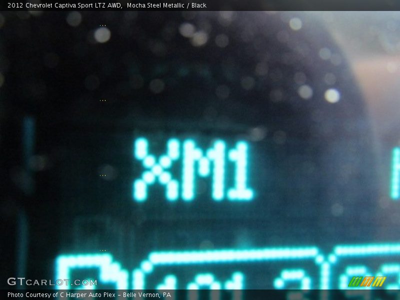 Mocha Steel Metallic / Black 2012 Chevrolet Captiva Sport LTZ AWD