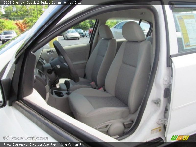 Summit White / Gray 2008 Chevrolet Cobalt LS Sedan