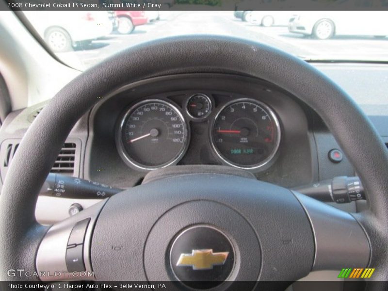 Summit White / Gray 2008 Chevrolet Cobalt LS Sedan