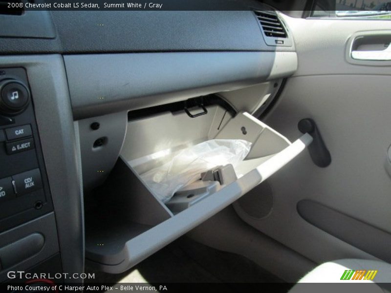 Summit White / Gray 2008 Chevrolet Cobalt LS Sedan