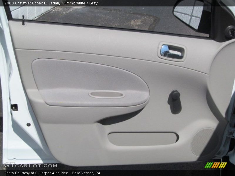 Summit White / Gray 2008 Chevrolet Cobalt LS Sedan