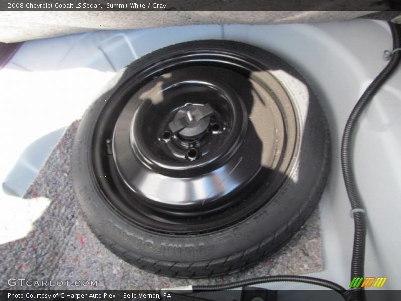 Summit White / Gray 2008 Chevrolet Cobalt LS Sedan