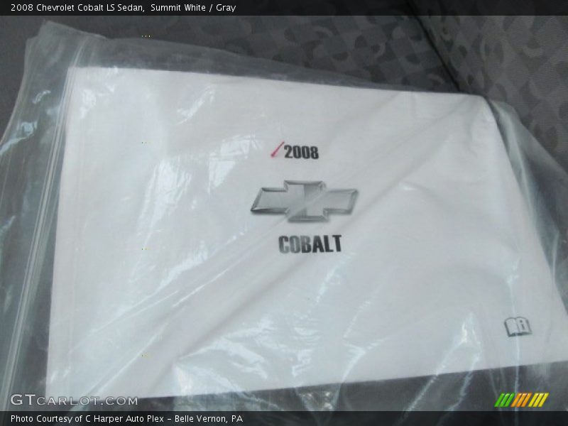 Summit White / Gray 2008 Chevrolet Cobalt LS Sedan