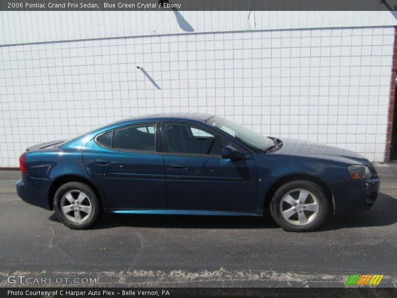 Blue Green Crystal / Ebony 2006 Pontiac Grand Prix Sedan