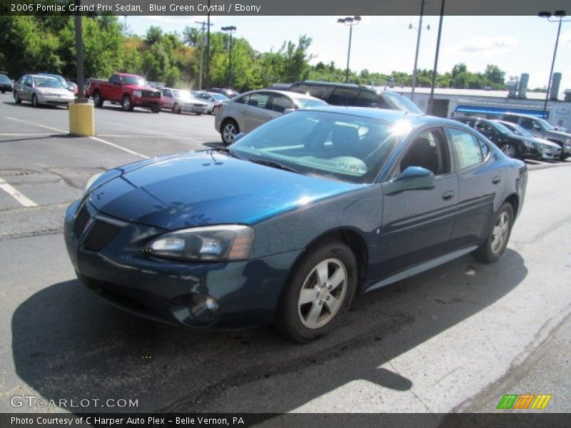 Blue Green Crystal / Ebony 2006 Pontiac Grand Prix Sedan