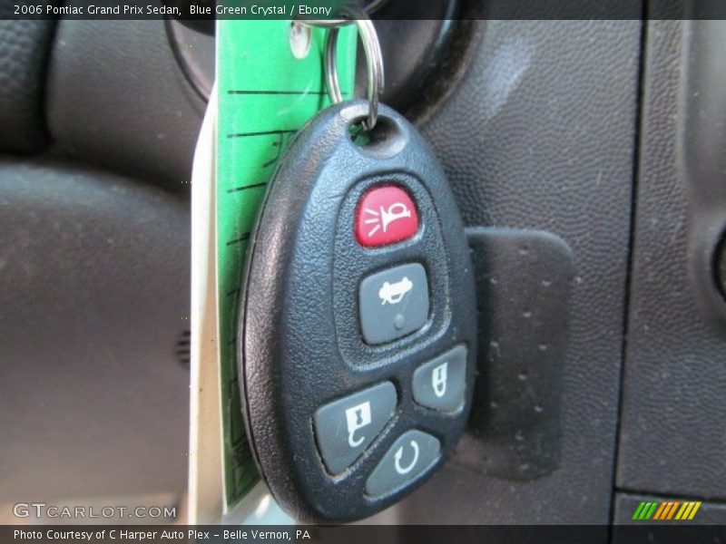 Blue Green Crystal / Ebony 2006 Pontiac Grand Prix Sedan