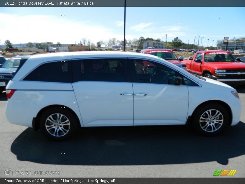 Taffeta White / Beige 2012 Honda Odyssey EX-L