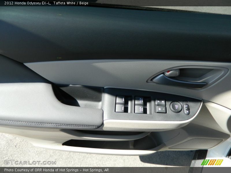 Taffeta White / Beige 2012 Honda Odyssey EX-L