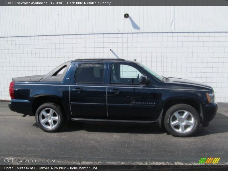 Dark Blue Metallic / Ebony 2007 Chevrolet Avalanche LTZ 4WD