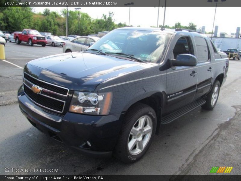 Dark Blue Metallic / Ebony 2007 Chevrolet Avalanche LTZ 4WD