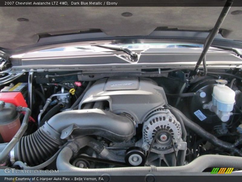Dark Blue Metallic / Ebony 2007 Chevrolet Avalanche LTZ 4WD