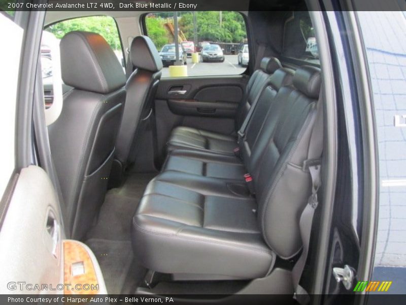 Dark Blue Metallic / Ebony 2007 Chevrolet Avalanche LTZ 4WD